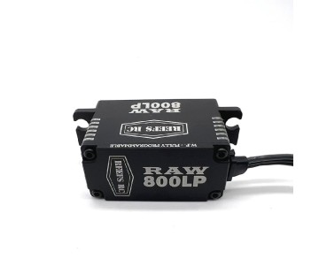 Reefs RAW800LP Programmable Submarine Waterproof Servo  - 800oz 0.09sec@8.4V- Black
