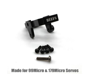 Reefs TRX-M Servo Mount -  Made to fit Reefs 99 Micro and 179 Micro Servo, 7075 Aluminum, Hardware included.