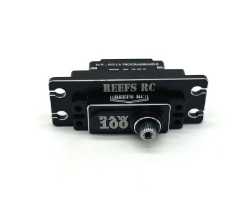 Reefs Standard to Mini RAW100 Servo Mount (55.5L x 20.5W x 6.4H mm) - 7075
