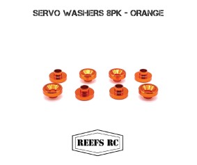 Reefs Servo Washers 3.7mm (8) - Orange Reefs Servo Washers 3.7mm (8) - Orange