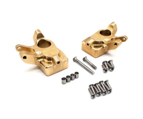 Reefs Brass Portal Knuckle Set SCXPro/Capra/SCX10.3