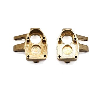 Reefs Brass Portal Knuckle Set SCXPro/Capra/SCX10.3