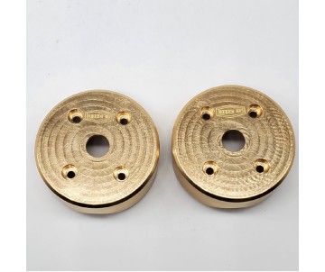 Reefs Brass Portal Covers SCXPro/Capra/SCX10.3