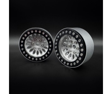 Reefs SHIELD Deep Dish 1.9 Beadlock Wheels w/ Reef Hubs&Rings (2)