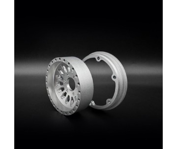 Reefs SHIELD Deep Dish 1.9 Beadlock Wheels w/ Reef Hubs&Rings (2)