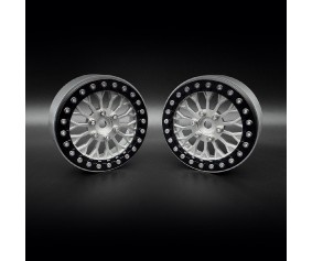 Reefs SHIELD 2.2 Beadlock Wheels w/ Reefs Hubs & Rings (2)