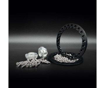 Reefs SHIELD 2.2 Beadlock Wheels w/ Reefs Hubs & Rings (2)