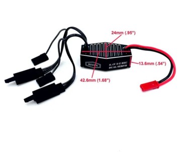 Reefs 8.4V E-Z Dual Servo BEC 