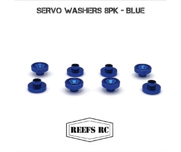 Reefs Servo Washers 3.7mm (8) - Blue