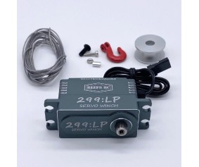 Reefs 299LP Servo Winch w/ Built In Controller Submarine Waterproof - 320oz 0.057sec@8.4V