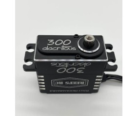 Reefs 300 Alacritous Brushless (Lighting Fast) Programmable Water Resistant Servo - 310oz 0.05sec@8.4V