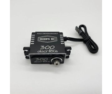 Reefs 300 Alacritous Brushless (Lighting Fast) Programmable Water Resistant Servo - 310oz 0.05sec@8.4V