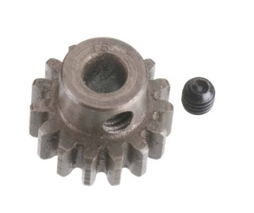 Robinson Racing Mod 1 Extra Hard Steel Pinion 5mm Shaft (15) 