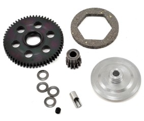 Robinson Racing Vaterra Halix 32P Gen3 Black Steel (58) Spur & XHard (13) Pinion W/ Reducer Sleeve