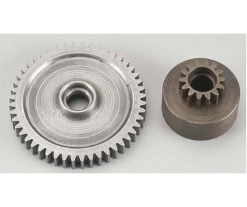 Robinson Racing Mod 1 Hard Steel Spur Gear/Clutch Bell Combo (46T/16T)