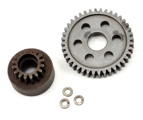 Robinson Racing Extra-hard Steel Combo. 40T Spur and 16T Clutchbell.