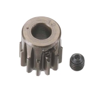 Robinson Racing Extra Hard Steel .8 Mod Pinion Gear w/5mm Bore (12)