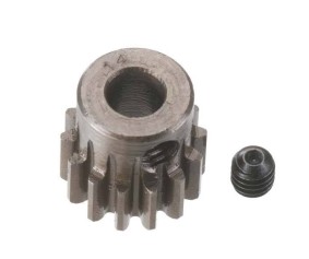 Robinson Racing Extra Hard Steel .8 Mod Pinion Gear w/5mm Bore (14)