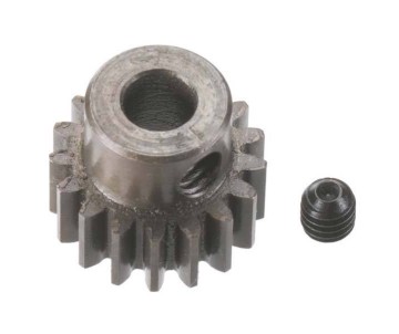 Robinson Racing Extra Hard Steel .8 Mod Pinion Gear w/5mm Bore (17)
