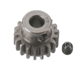 Robinson Racing Extra Hard Steel .8 Mod Pinion Gear w/5mm Bore (18)