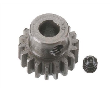 Robinson Racing Extra Hard Steel .8 Mod Pinion Gear w/5mm Bore (18)