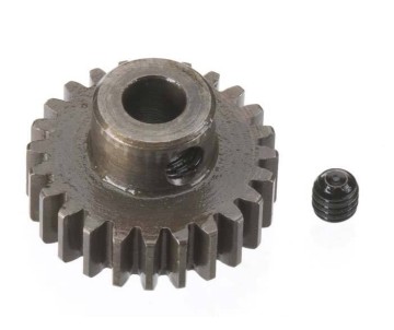 Robinson Racing Extra Hard Steel .8 Mod Pinion Gear w/5mm Bore (24)