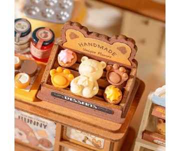Rolife Cookii Bunny's Cookie Shop DIY Miniature House