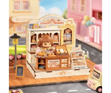 Rolife Cookii Bunny's Cookie Shop DIY Miniature House