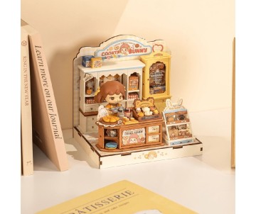 Rolife Cookii Bunny's Cookie Shop DIY Miniature House