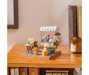 Rolife Aromatic Coffee Cart DIY Miniature House