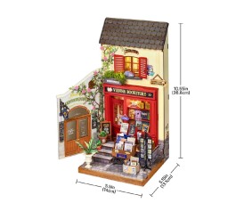Rolife Vienna Bookstore DIY Miniature House