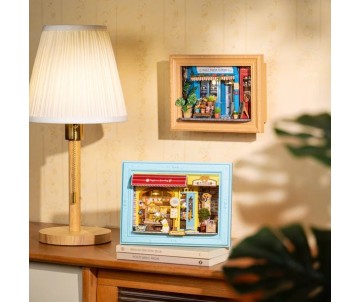 Rolife Fluffy Cat Bakery 3D Wooden Puzzle