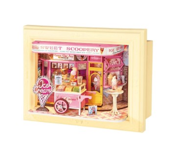 Rolife Sweet Scoopery Ice Cream 3D Wooden Puzzle