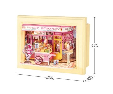 Rolife Sweet Scoopery Ice Cream 3D Wooden Puzzle