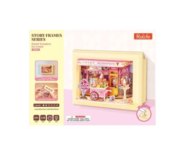 Rolife Sweet Scoopery Ice Cream 3D Wooden Puzzle