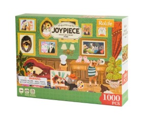 Rolife Doggie Art Gallery 1000 Piece Jigsaw Puzzle