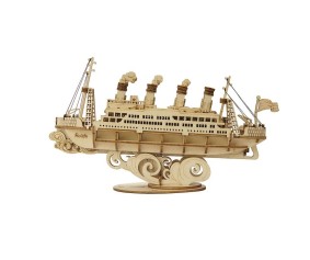 Rolife Cruise Ship Model 3D Wooden Puzzle