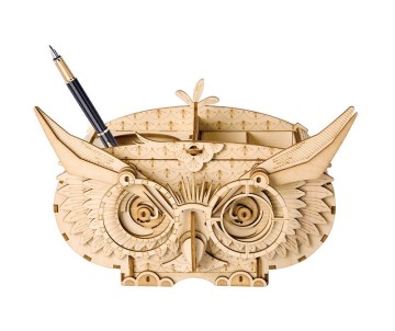 Rolife Owl Storage Boxl 3D Wooden Puzzle