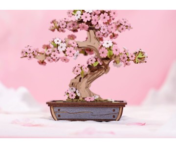 Rolife Sakura Bonsai 3D Wooden Puzzle