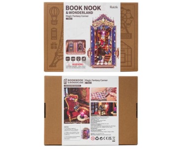 Rolife Magic Fantasy Corner DIY Book Nook Shelf Inset