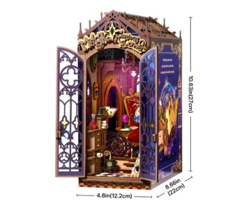 Rolife Magic Fantasy Corner DIY Book Nook Shelf Inset