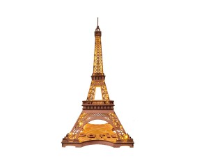 Rolife Night of the Eiffel Tower 3D Wooden Puzzle