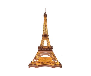 Rolife Night of the Eiffel Tower 3D Wooden Puzzle