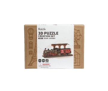 Rolife Steam Journey 3D Wooden Puzzle