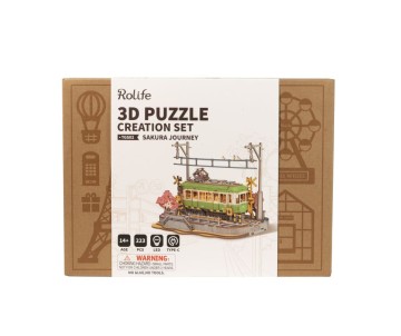 Rolife Sakura Journey 3D Wooden Puzzle