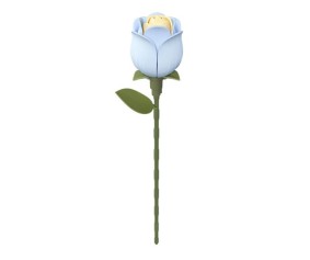 Rowood DIY Blue Rose 3D Wooden Puzzle