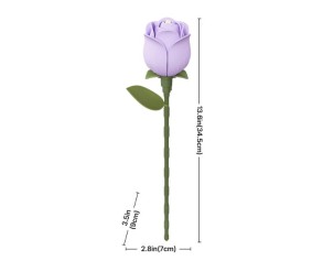 Rowood DIY Lavender Rose 3D Wooden Puzzle