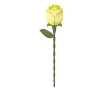 Rowood DIY Green Rose 3D Wooden Puzzle