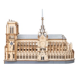 Rowood Paris Cathedral 3D Wooden Puzzle