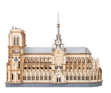 Rowood Paris Cathedral 3D Wooden Puzzle